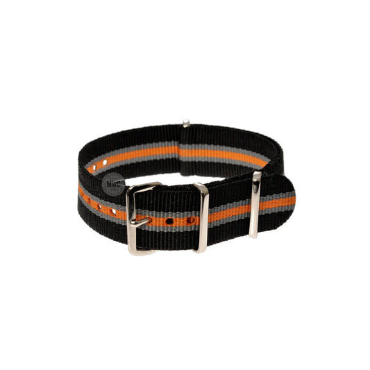 Tangerine Strip Nato Strap