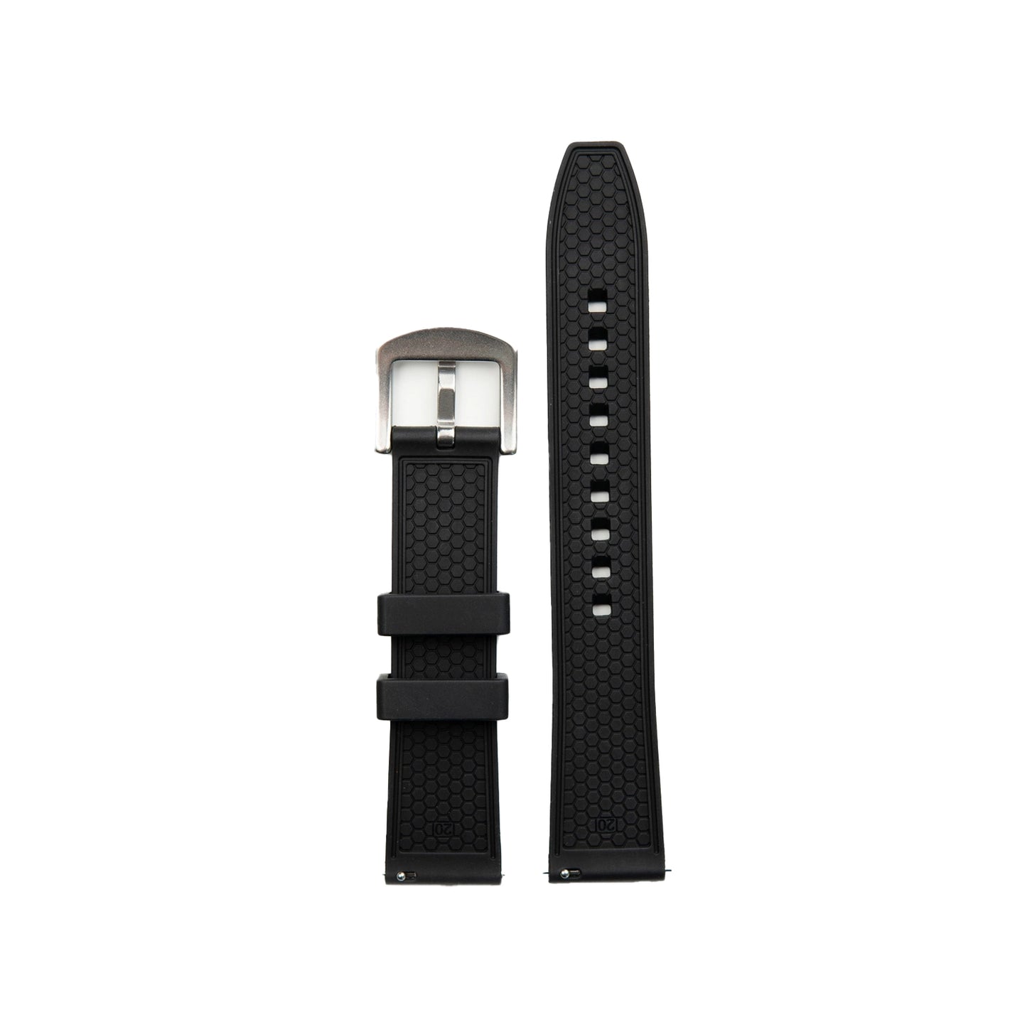 FKM Rubber Diver Strap - Patterned